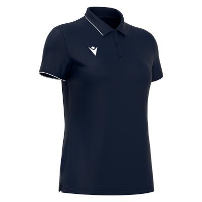 Поло спортивное женское MACRON MELODY POLO NAVY/WHITE