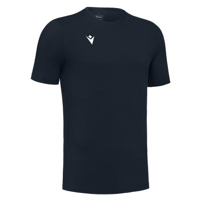 Футболка спортивная х/б MACRON BOOST ECO T-SHIRT NAVY