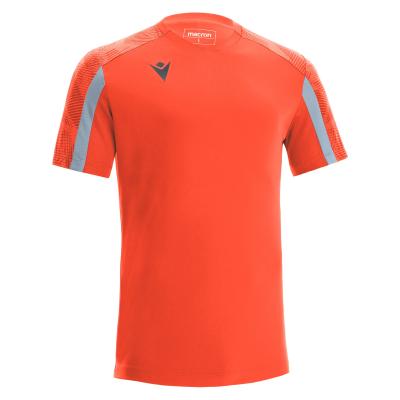 Футболка спортивная MACRON GEDE SHIRT ORANGE/SILVER