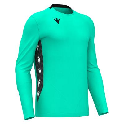 Футболка спортивная MACRON ARGO SHIRT TURQUOISE/BLACK