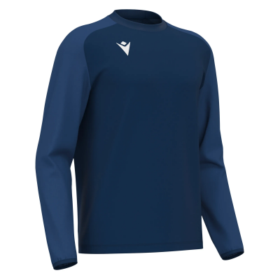 Толстовка тренировочная MACRON THALOS TRAINING TOP NAVY/LIGHT NAVY