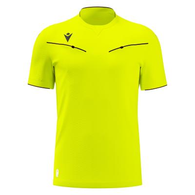Футболка судейская проф. MACRON PONNET ECO SHIRT NEON YELLOW