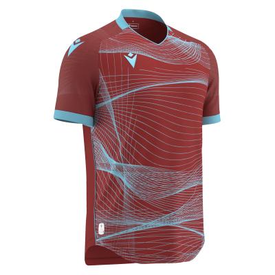 Футболка спортивная MACRON WYVERN ECO SHIRT CARDINAL/COLUMBIA