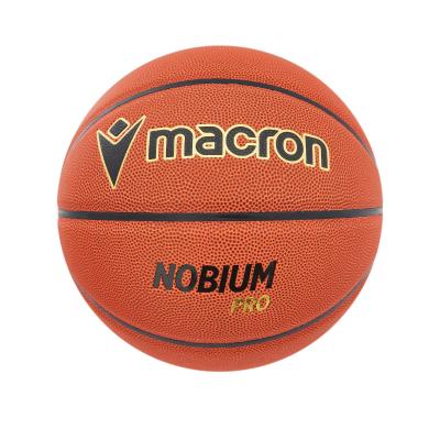 Мяч баскетбольный MACRON NOBIUM PRO BASKETBALL BALL №7 WHITE/BLACK/ORANGE