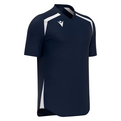 Футболка спортивная MACRON WYRM SHIRT NAVY/WHITE