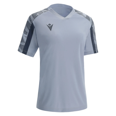 Футболка спортивная женская MACRON BELLATRIX SILVER/ANTHRACITE