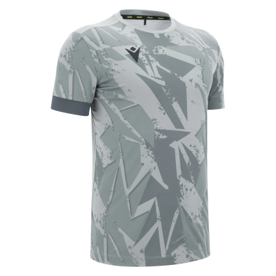 Футболка спортивная MACRON JUAN III ICON MATCH DAY SHIRT STONE GREY/ MEDIUM GREY
