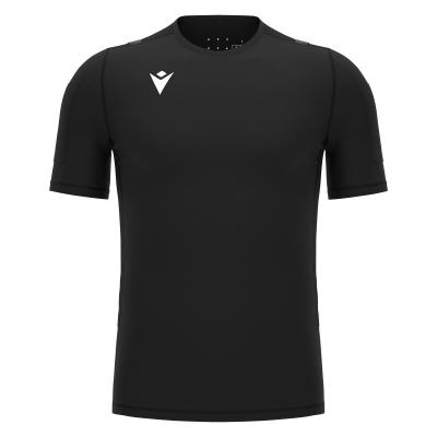 Термофутболка судейская проф. MACRON DELCOURT UNDERWEAR SHIRT BLACK
