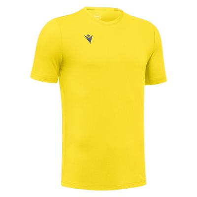 Футболка спортивная х/б MACRON BOOST ECO T-SHIRT YELLOW