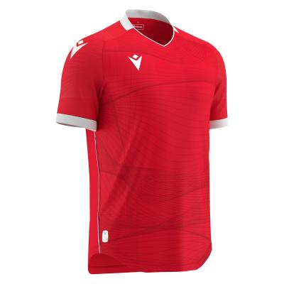 Футболка спортивная MACRON WYVERN ECO SHIRT RED/WHITE