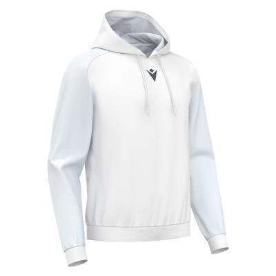 Худи спортивное MACRON HORN HOODY POLY WHITE/LIGHT GREY