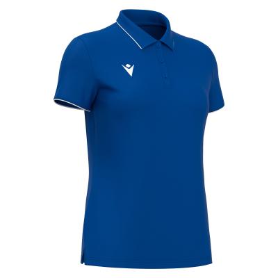 Поло спортивное женское MACRON MELODY POLO ROYAL BLUE/WHITE
