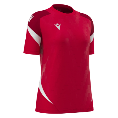 Футболка спортивная женская NAGA SHIRT RED/WHITE