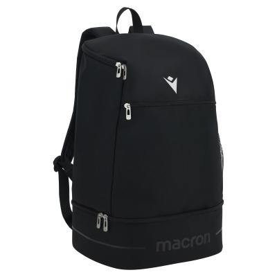 Рюкзак спортивный MACRON AXIS BACKPACK W/SEMI RIGID BOTTOM L BLACK