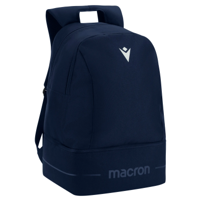 Рюкзак спортивный MACRON CREW BACKPACK W/SEMI RIGID BOTTOM M NAVY
