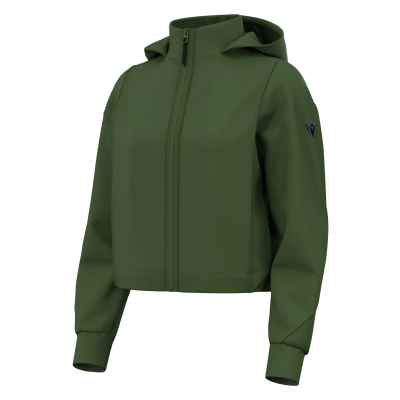 Толстовка женская MACRON BLOOM FULL LENGHT ZIP HOODED SWEATSHIRT MILITARY GREEN/LIGHT MILITARY GREEN