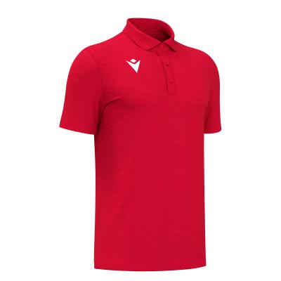 Поло парадное MACRON JAZZ POLO RED/MELANGE