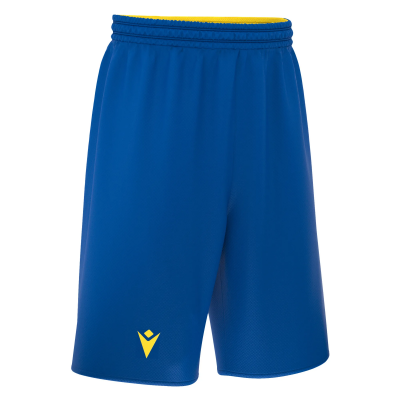 Шорты баскетбольные MACRON X500 SHORTS ROYAL BLUE/YELLOW