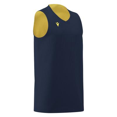 Майка спортивная MACRON IDAHO JERSEY REVERSIBLE NAVY/YELLOW