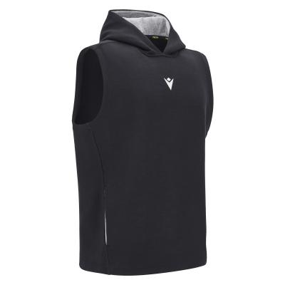 Худи спортивное MACRON REMI ICON COTTON HOODYSLEVELESS BLACK
