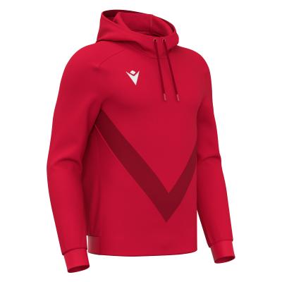Худи спортивное MACRON FENDERS HOODED SWEATSHIRT RED/DARK RED
