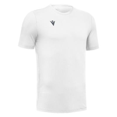 Футболка спортивная х/б MACRON BOOST ECO T-SHIRT WHITE