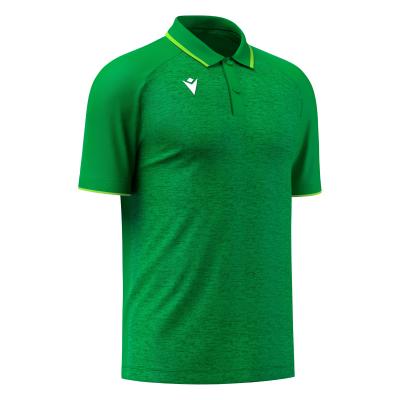 Поло парадное MACRON AULOS POLO GREEN/NEON GREEN
