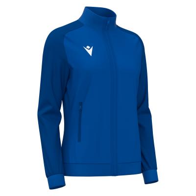 Олимпийка парадная женская MACRON RAMA FULL LENGTH ZIP TOP ROYAL BLUE/DARK ROYAL BLUE