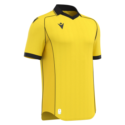 Футболка спортивная MACRON WARDEN ECO SHIRT YELLOW/BLACK