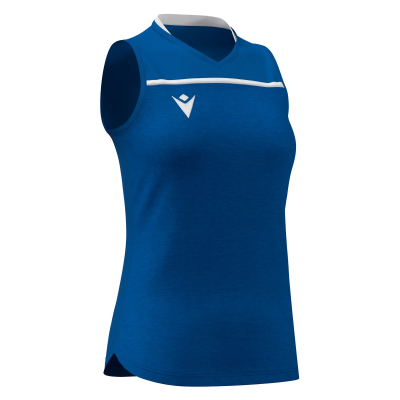 Майка спортивная MACRON THALLIUM SLEEVELESS SHIRT ROYAL BLUE/WHITE