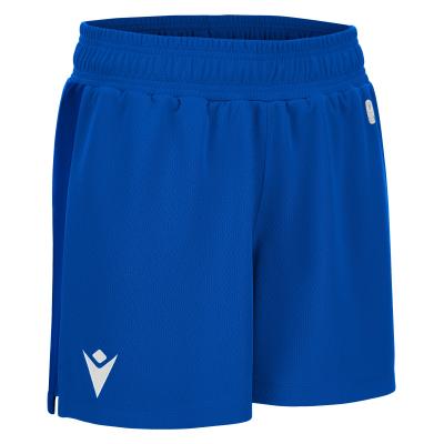 Шорты спортивные MACRON PLATINUM ECO WOMAN SHORT ROYAL BLUE/WHITE