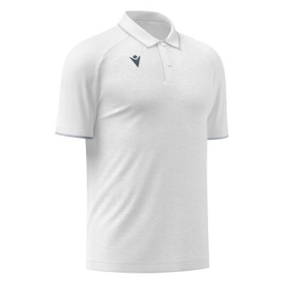Поло парадное MACRON AULOS POLO WHITE/SILVER
