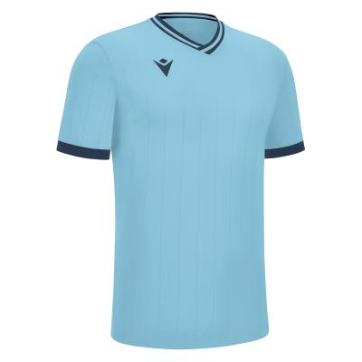 Футболка спортивная MACRON HALLEY SHIRT COLUMBIA/NAVY