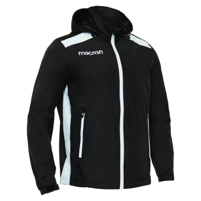 MACRON CALGARY MESH LINED WINDBREAKER BLACK/WHITE