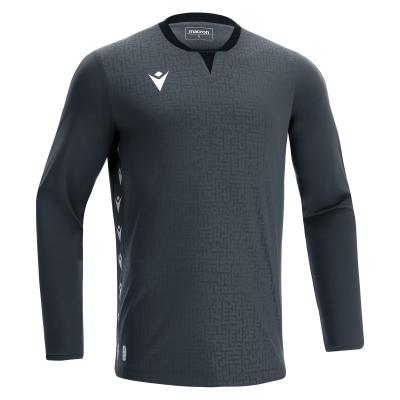 Футболка спортивная MACRON CYGNUS GK ECO SHIRT ANTHRACITE/BLACK