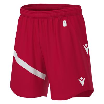 Шорты спортивные MACRON SHEN ECO SHORTS RED/WHITE