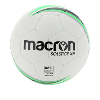 Мяч футбольный тренировочный MACRON SOLSTICE XH FOOTBALL TRAINING BALL N.4 (NO IMS) WHITE/GREEN