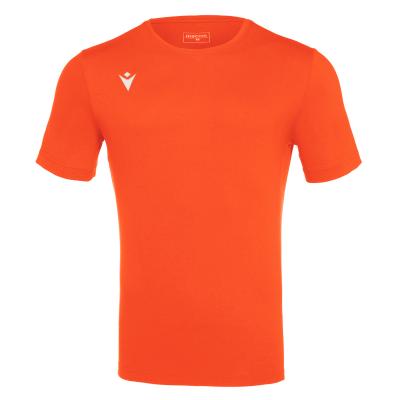 Футболка спортивная х/б MACRON BOOST HERO T-SHIRT ORANGE