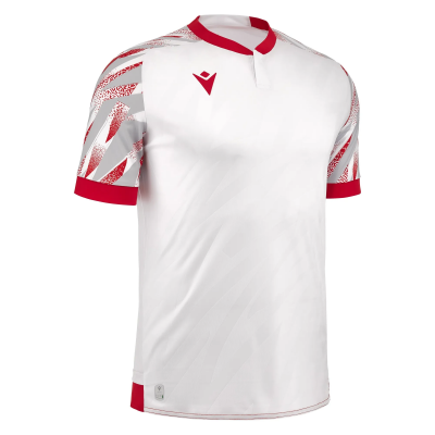 Футболка спортивная MACRON THEMIS ECO SHIRT WHITE/RED