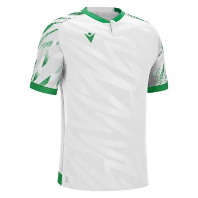 Футболка спортивная MACRON THEMIS ECO SHIRT WHITE/GREEN