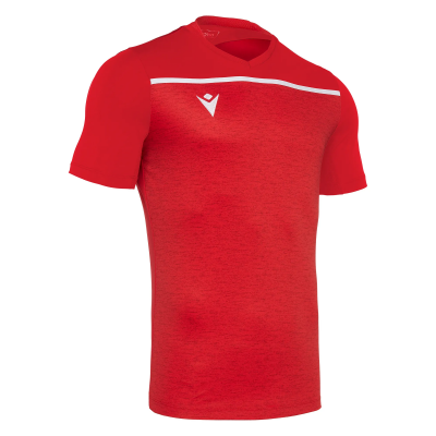 Футболка спортивная MACRON DENEB SHIRT RED/WHITE