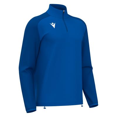 Толстовка тренировочная MACRON ISEN 1/4 ZIP TOP ROYAL BLUE/DARK ROYAL BLUE