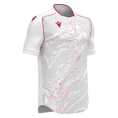 Футболка спортивная MACRON ARCANE ECO SHIRT WHITE/RED