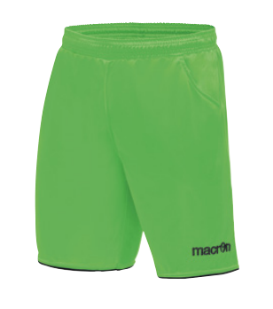 Шорты спортивные MACRON REFEREE SHORT NEON GREEN/BLACK