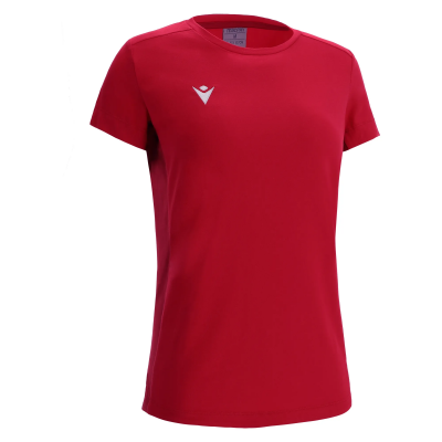 Футболка спортивная женская MACRON LUTE T-SHIRT RED/DARK RED