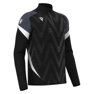 Толстовка тренировочная STARFALL TRAINING 1/4 ZIP TOP BLACK/WHITE