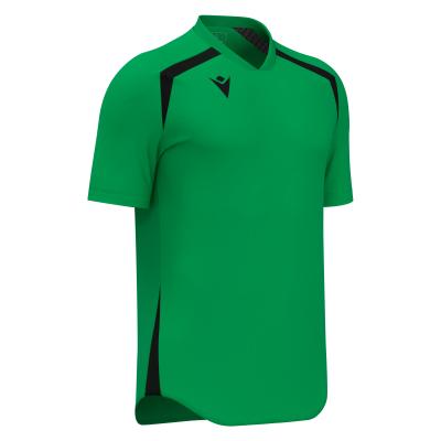 Футболка спортивная MACRON WYRM SHIRT GREEN/BLACK