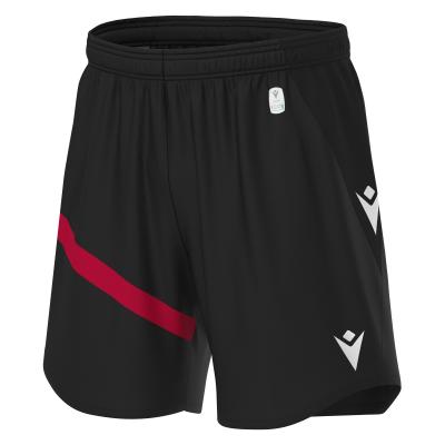 Шорты спортивные MACRON SHEN ECO SHORTS BLACK/RED