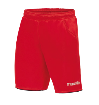 Шорты спортивные MACRON REFEREE SHORT RED/BLACK