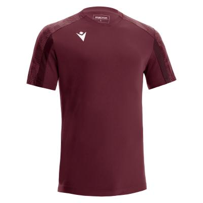 Футболка спортивная MACRON GEDE SHIRT CARDINAL/DARK CARDINAL
